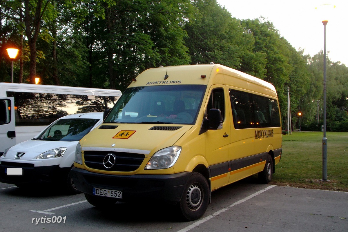 Литва, Mercedes-Benz Sprinter W906 311CDI № DEG 552