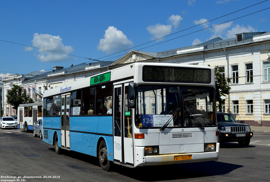 Владимирская область, Mercedes-Benz O405 № ВТ 968 33