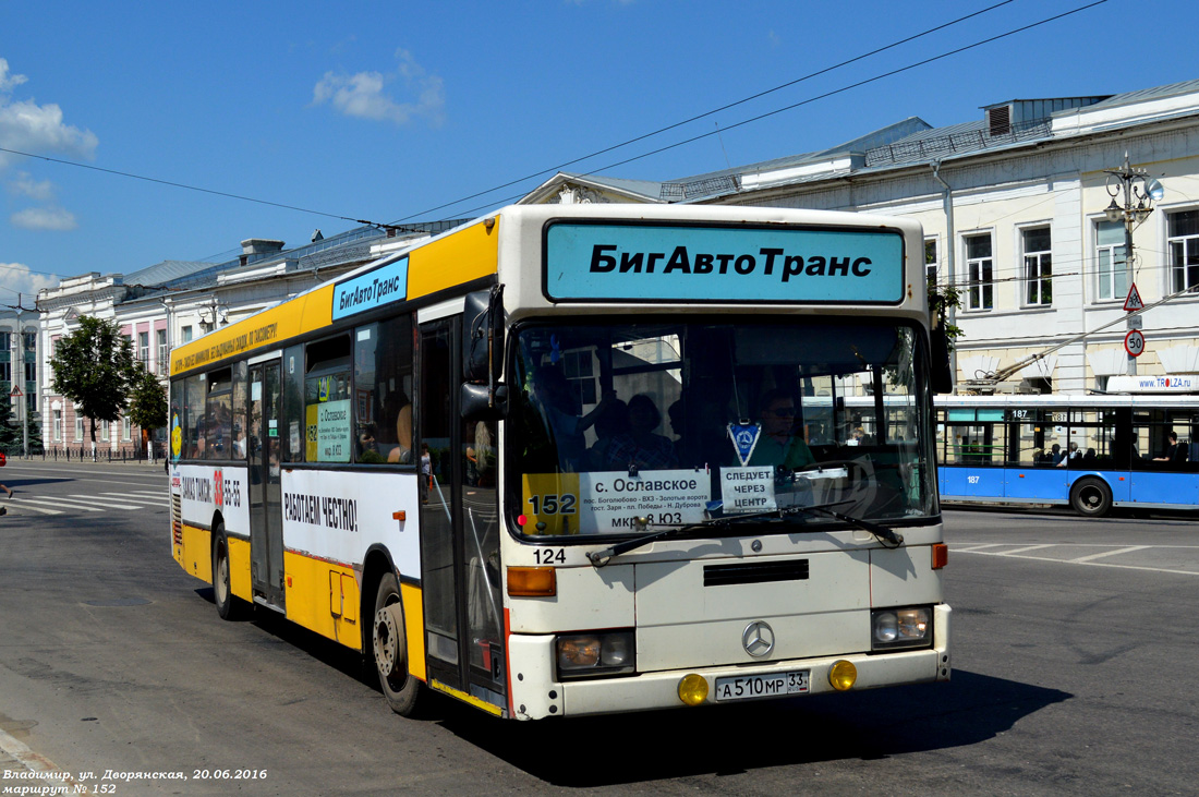 Владимирская область, Mercedes-Benz O405N № А 510 МР 33