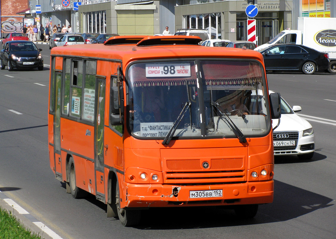 Нижегородская область, ПАЗ-320402-05 № М 305 ВВ 152