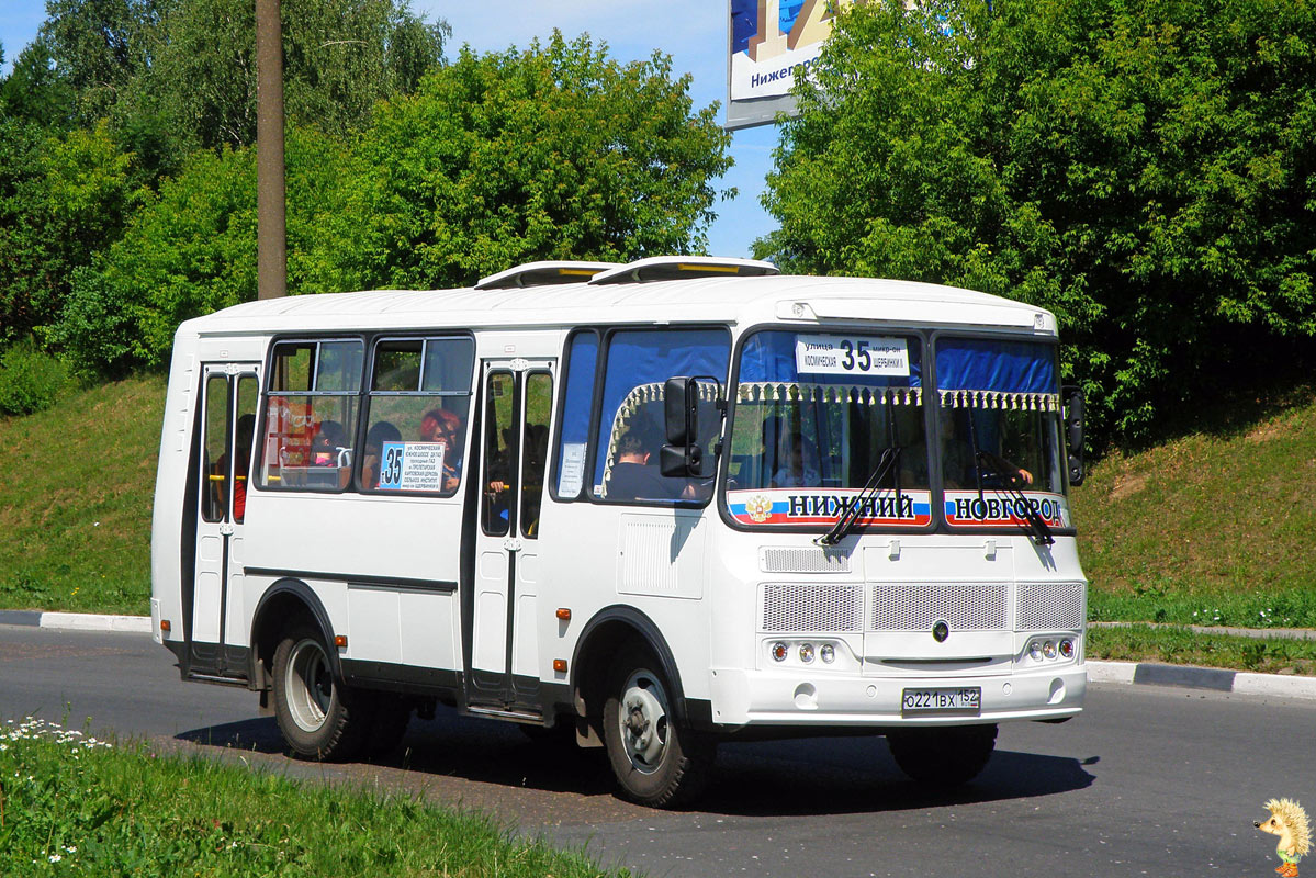 Nizhegorodskaya region, PAZ-32054 Nr. О 221 ВХ 152