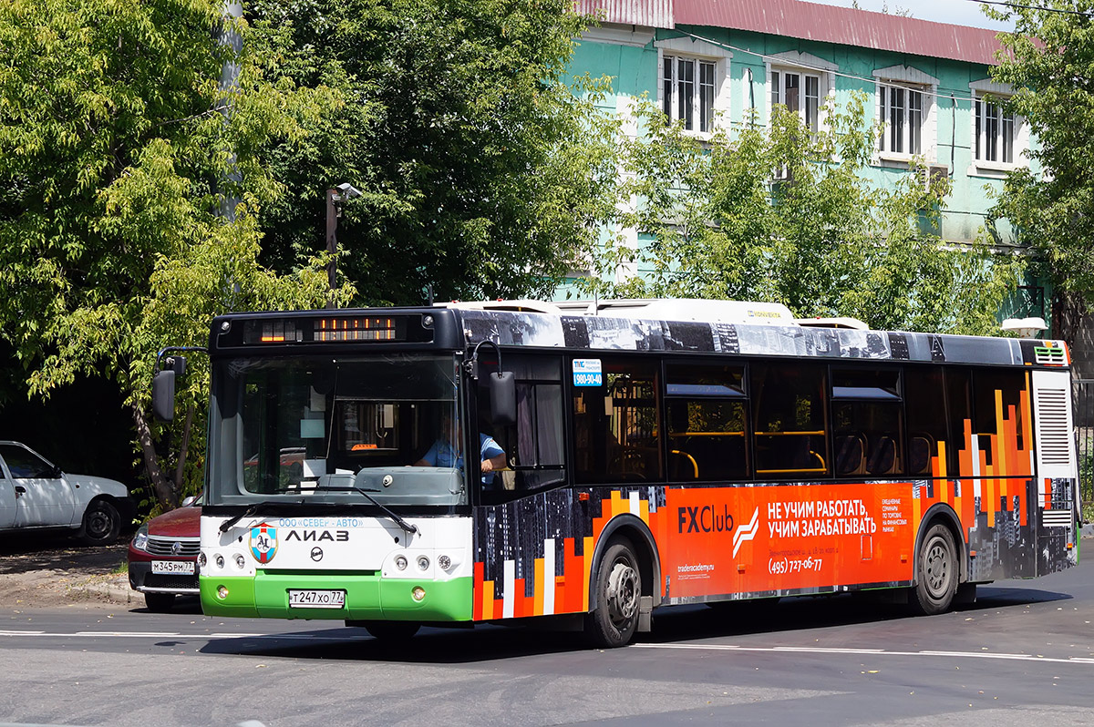 Moskwa, LiAZ-5292.22 (2-2-2) Nr Т 247 ХО 77