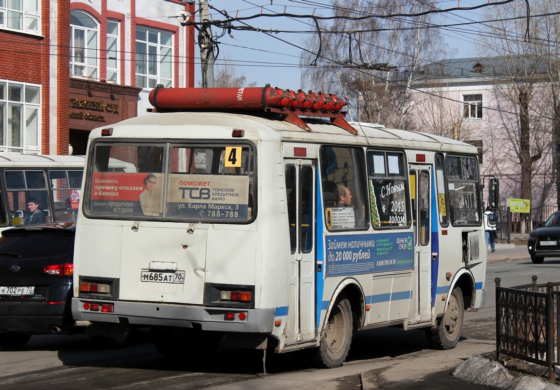 Томская область, ПАЗ-32054 № М 685 АТ 70