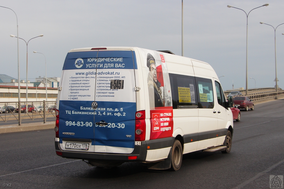 Санкт-Петербург, Луидор-22370C (Volkswagen Crafter) № Н 170 ОХ 178