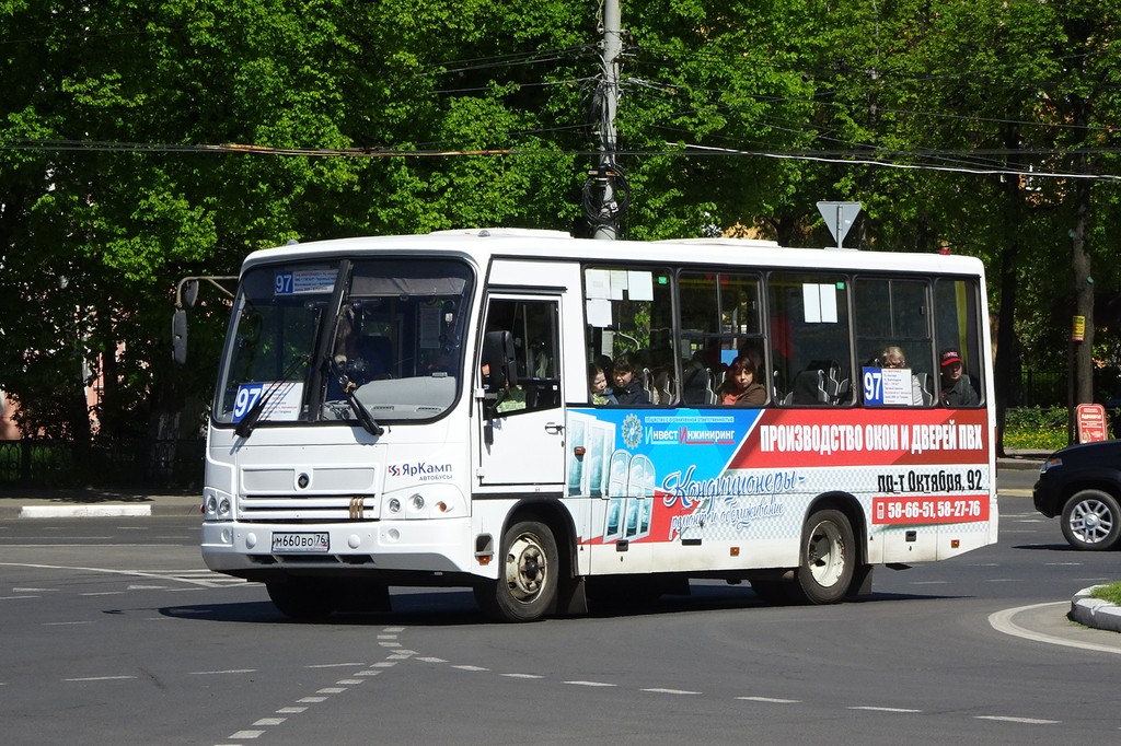 Ярославская область, ПАЗ-320402-05 № М 660 ВО 76