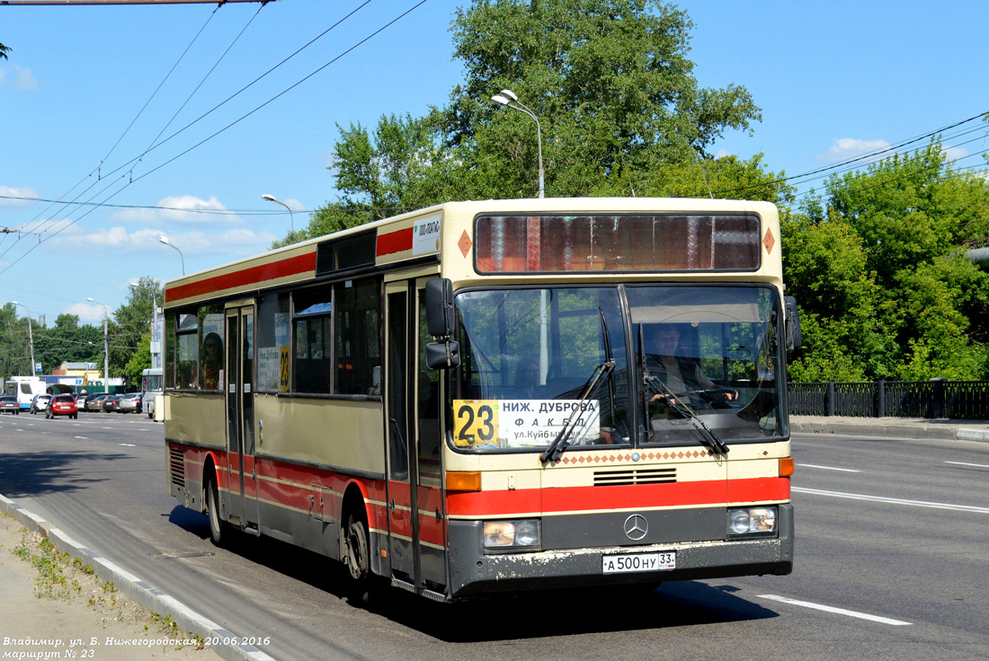 Владимирская область, Mercedes-Benz O405 № А 500 НУ 33 — Фото — Автобусный  транспорт