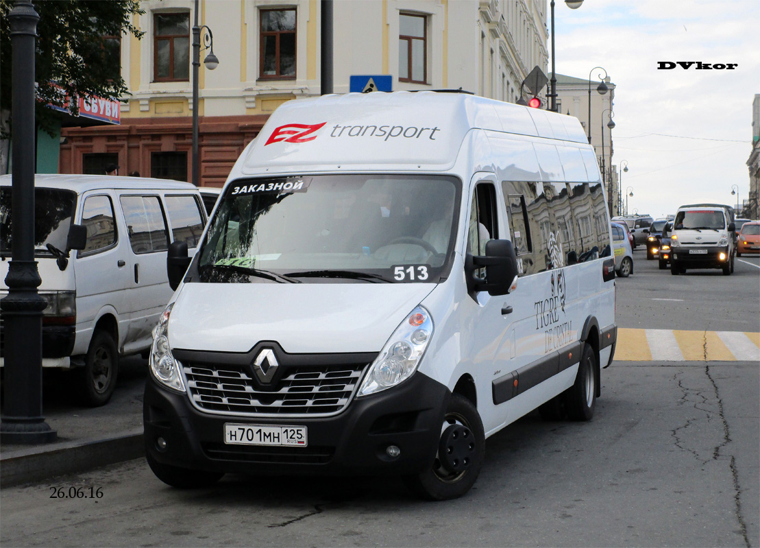 Приморский край, Renault Master (NIAF08, НиАЗ) № 513