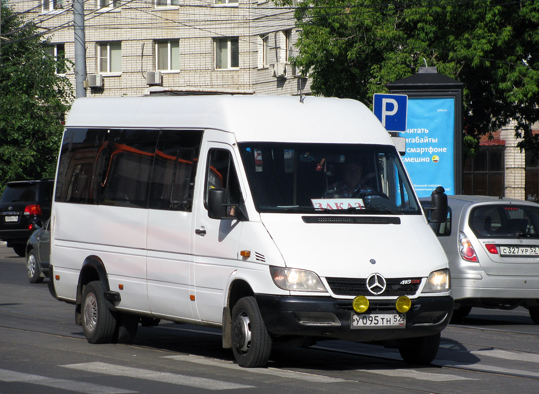 Нижегородская область, Самотлор-НН-323760 (MB Sprinter 413CDI) № У 095 ТН 52