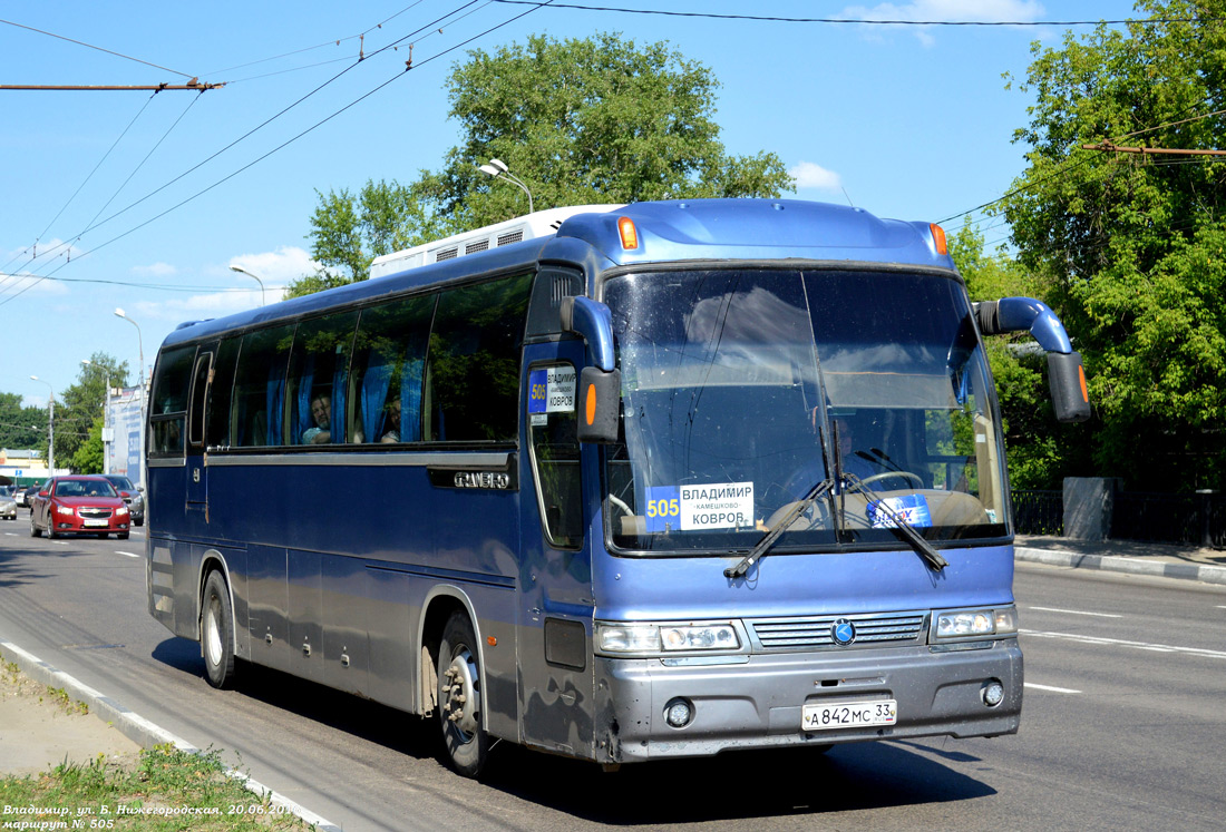 Владимирская область, Kia Granbird № А 842 МС 33 — Фото — Автобусный  транспорт