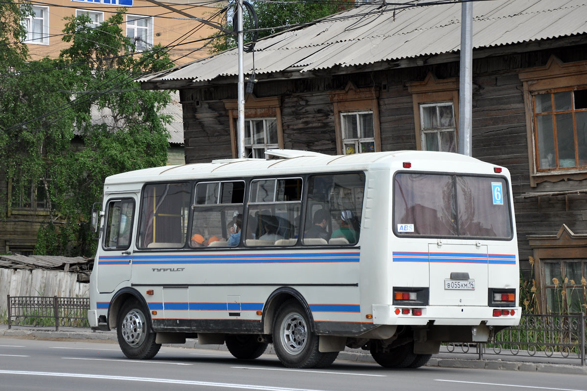 Саха (Якутия), ПАЗ-32054 № В 055 КМ 14