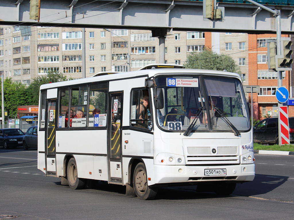 Ярославская область, ПАЗ-320402-05 № О 501 АО 76