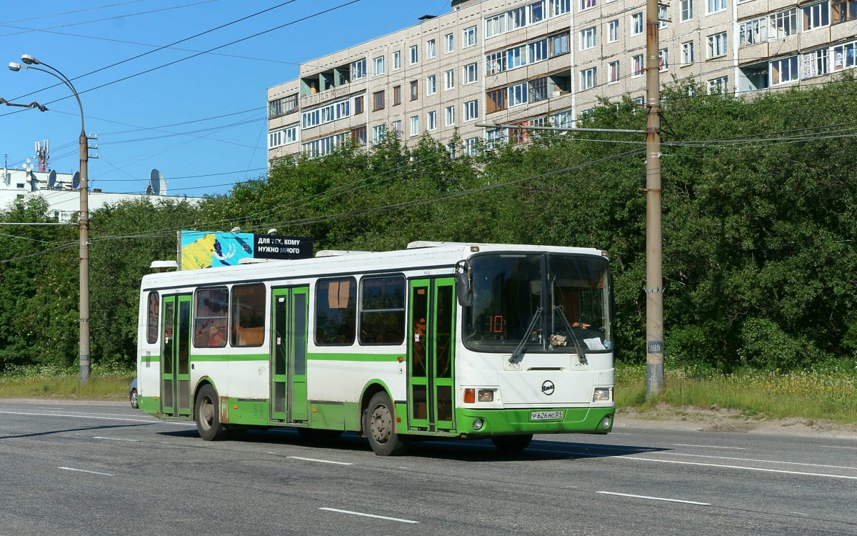 Мурманская область, ЛиАЗ-5256.26 № Р 626 МС 51