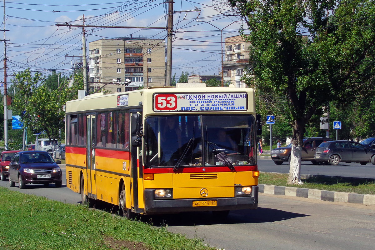 Саратовская область, Mercedes-Benz O405 № АМ 315 64