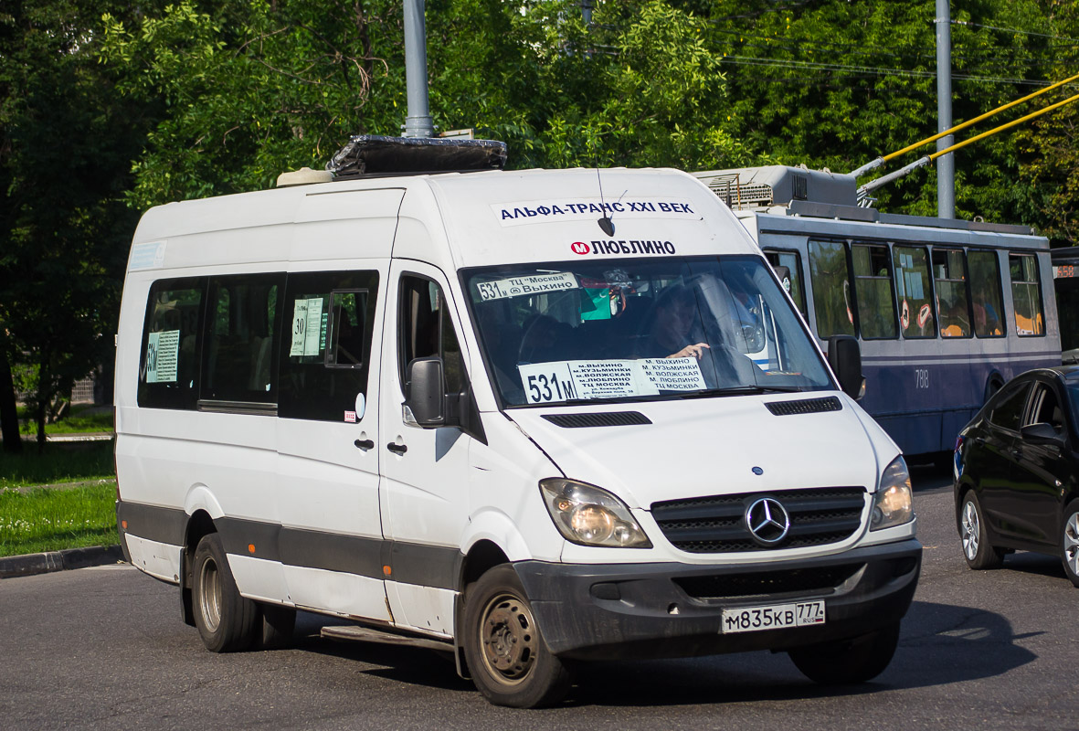 Москва, Луидор-22360C (MB Sprinter) № М 835 КВ 777