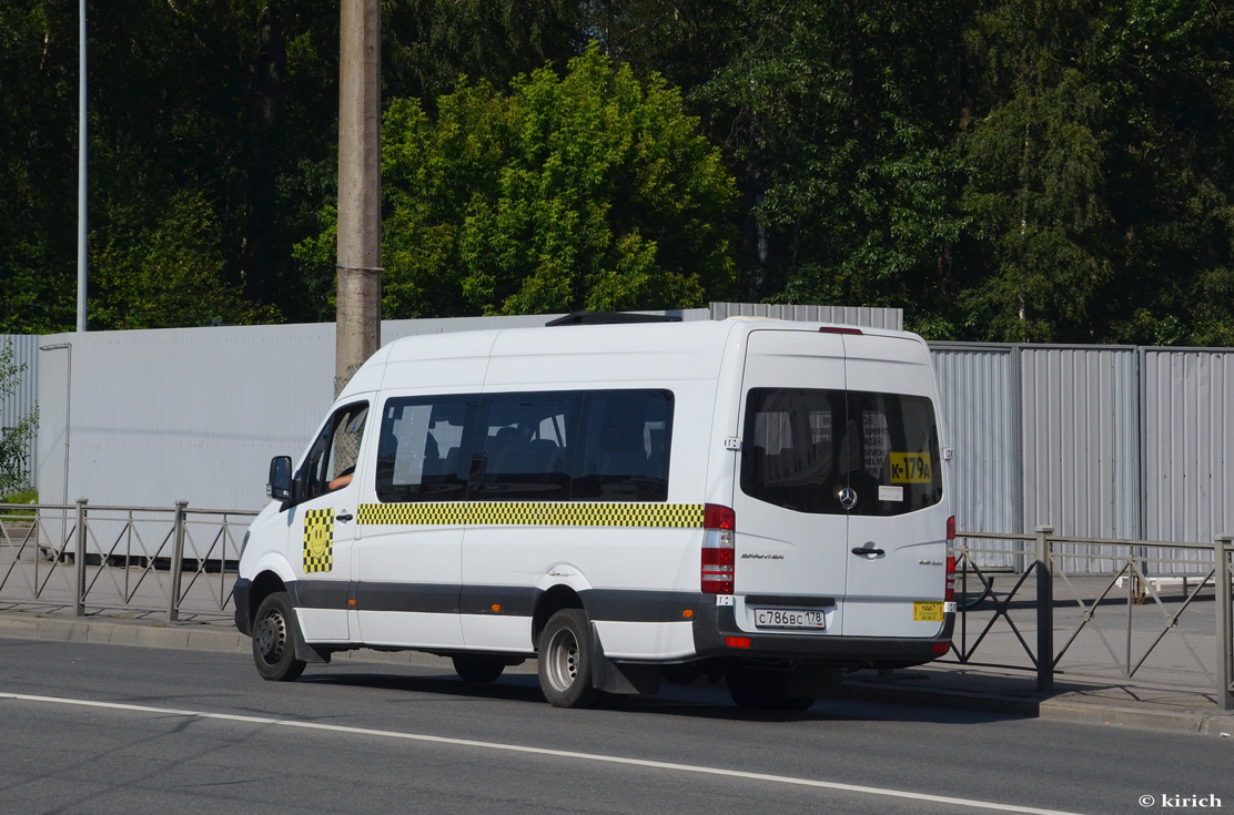 Санкт-Петербург, Луидор-22360C (MB Sprinter) № С 786 ВС 178