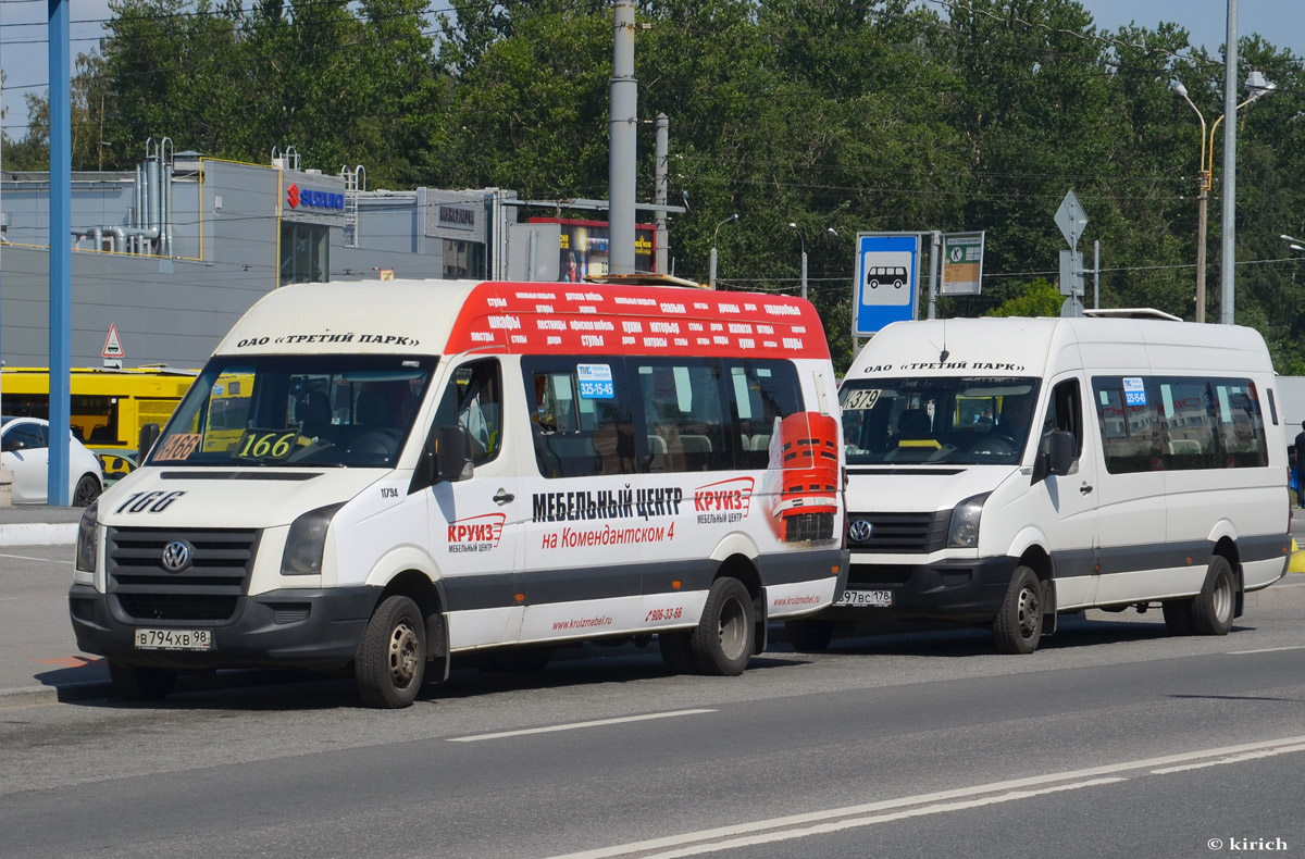 Санкт-Петербург, БТД-2219 (Volkswagen Crafter) № В 794 ХВ 98