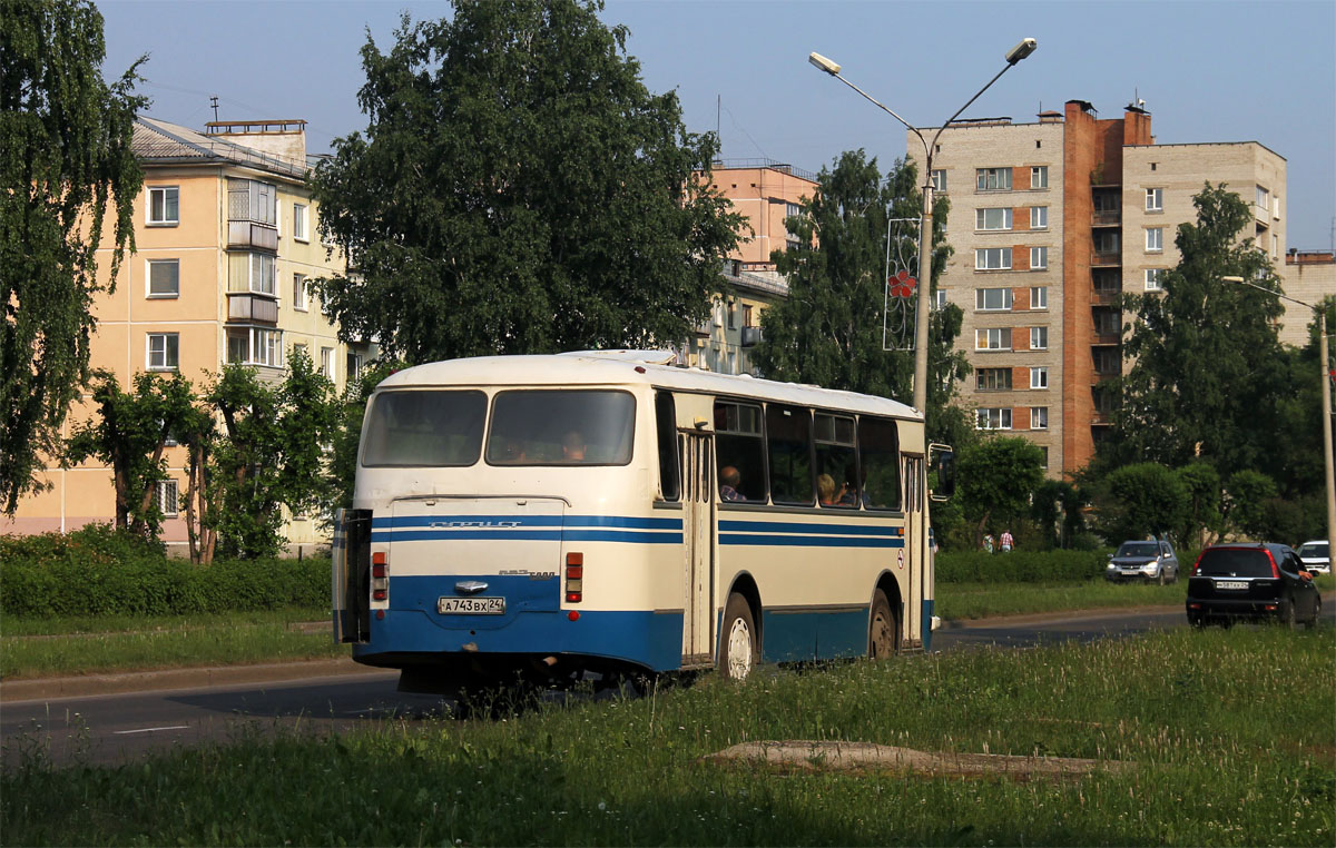 Krasnoyarsk region, LAZ-695N № А 743 ВХ 24