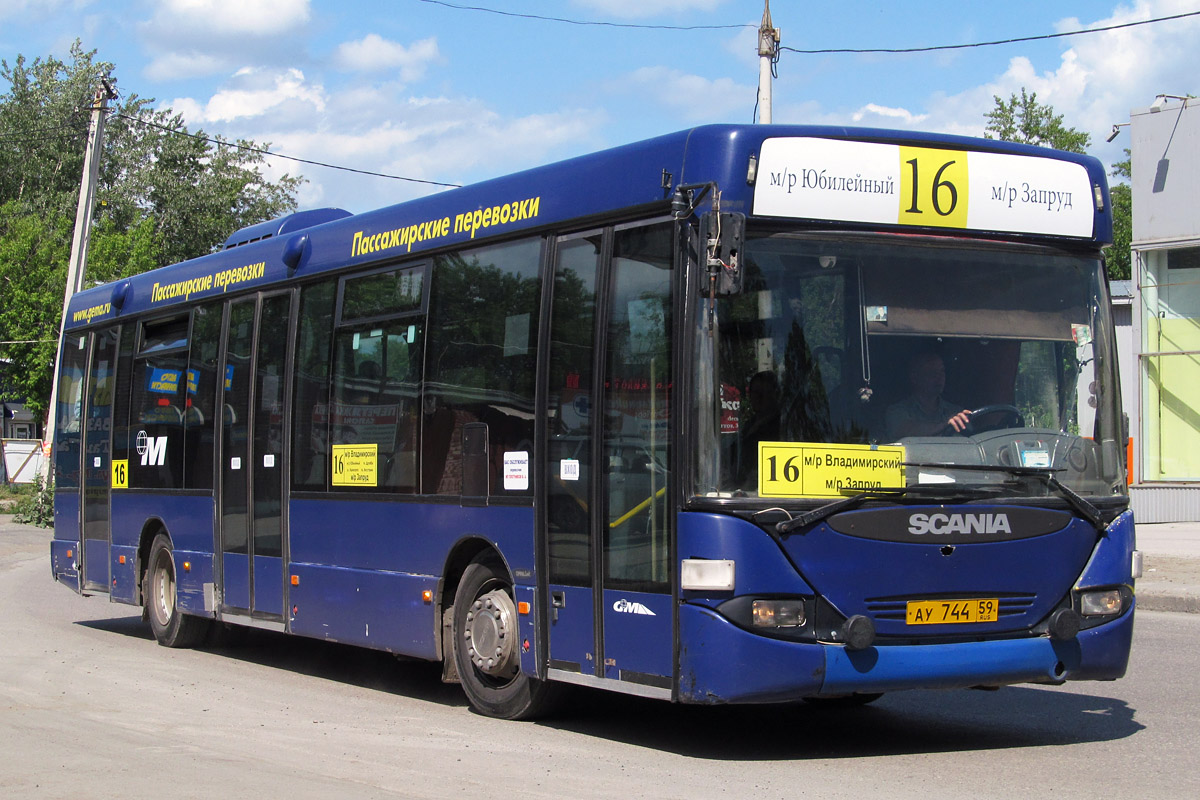 Пермский край, Scania OmniLink I (Скания-Питер) № АУ 744 59