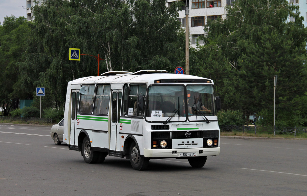 Красноярский край, ПАЗ-32051-110 № Н 353 НЕ 124