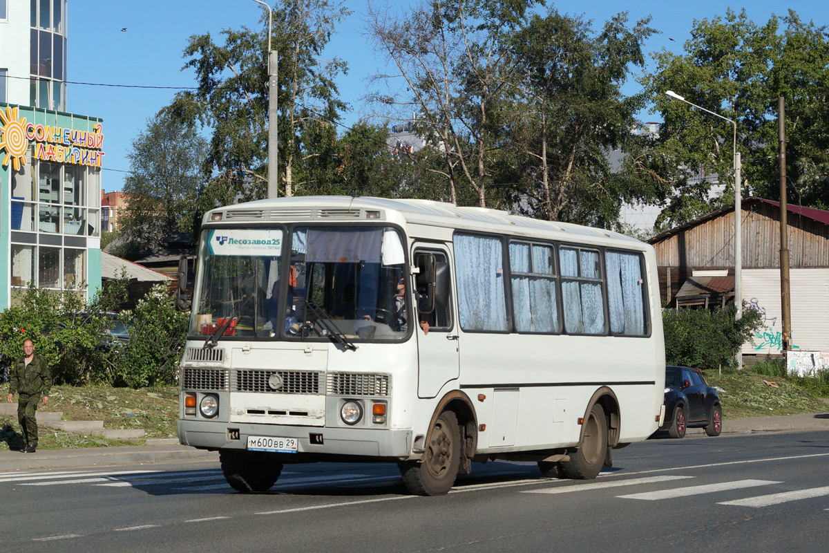 Архангельская область, ПАЗ-32053 № М 600 ВВ 29