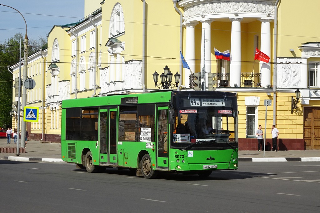 Ярославская область, МАЗ-206.067 № 3072