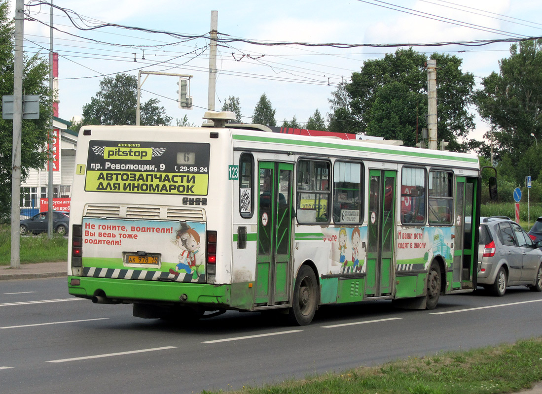 Ярославская область, ЛиАЗ-5256.45 № 123