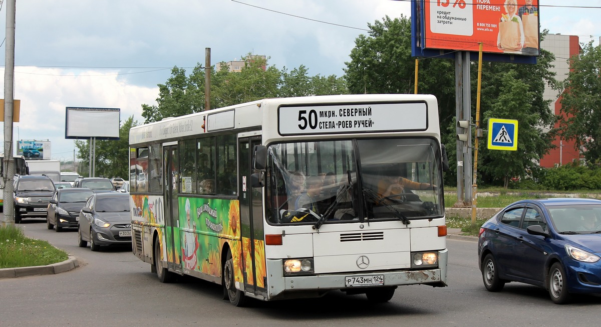 Красноярский край, Mercedes-Benz O405 № Р 743 МН 124