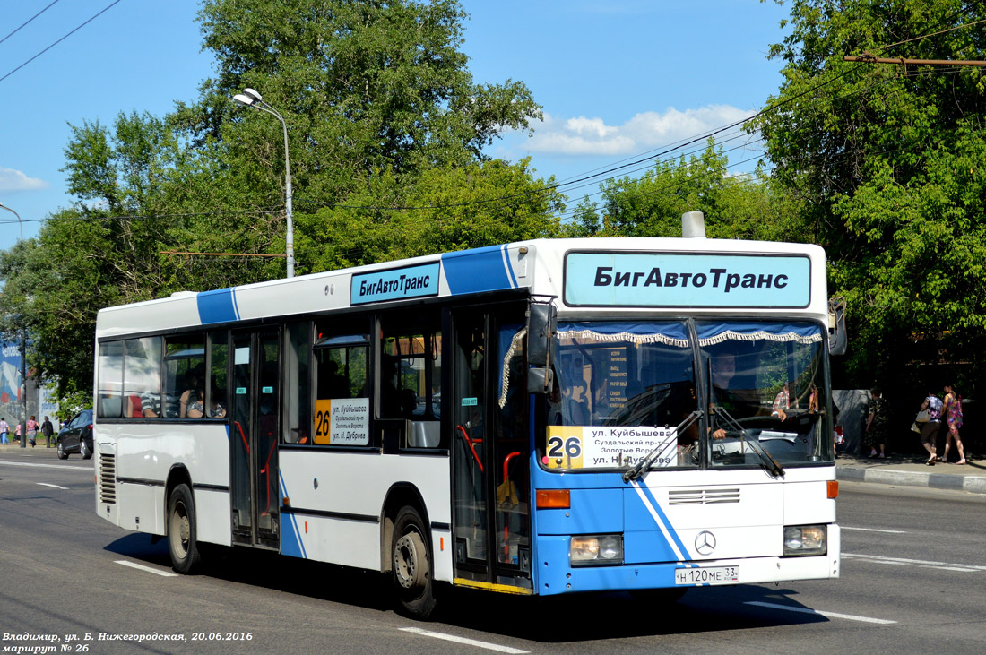 Владимирская область, Mercedes-Benz O405N2 № Н 120 МЕ 33