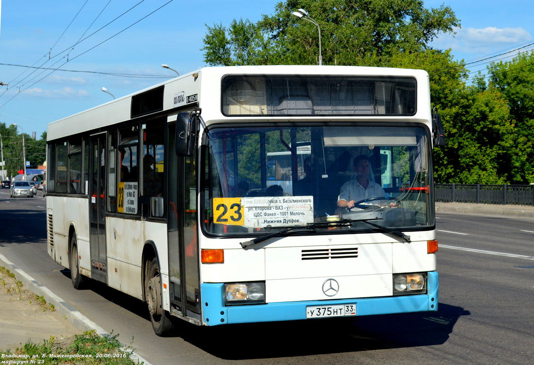 Владимирская область, Mercedes-Benz O405N2 № У 375 НТ 33