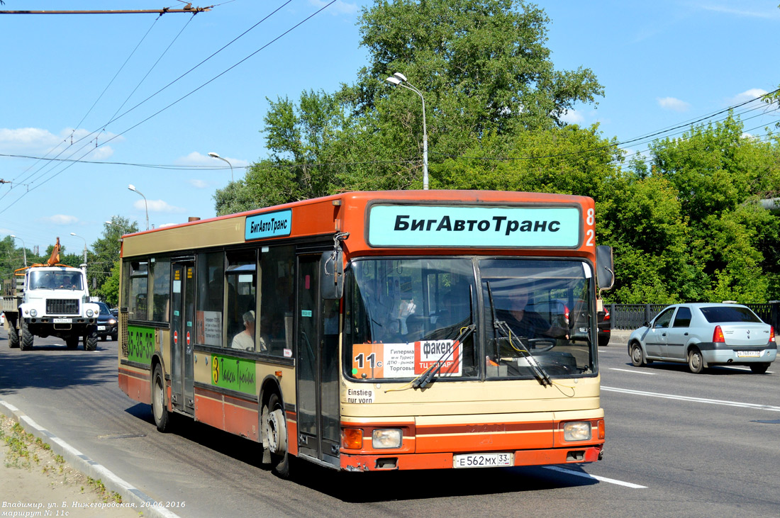 Уладзімірская вобласць, MAN A10 NL202 № Е 562 МХ 33