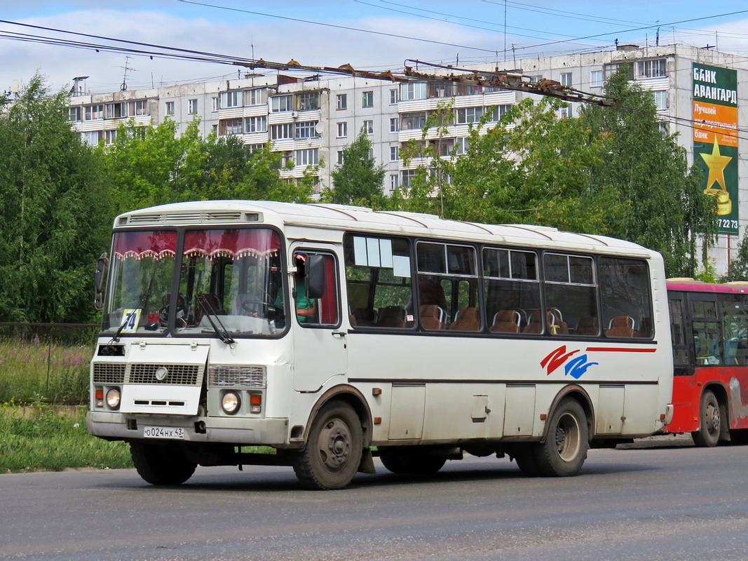 Кировская область, ПАЗ-4234 № О 024 НХ 43