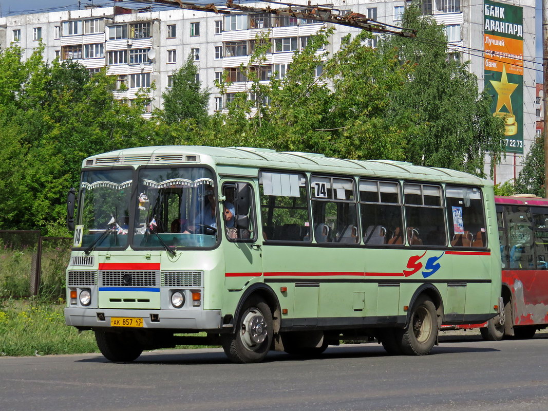 Кировская область, ПАЗ-4234 № АК 857 43