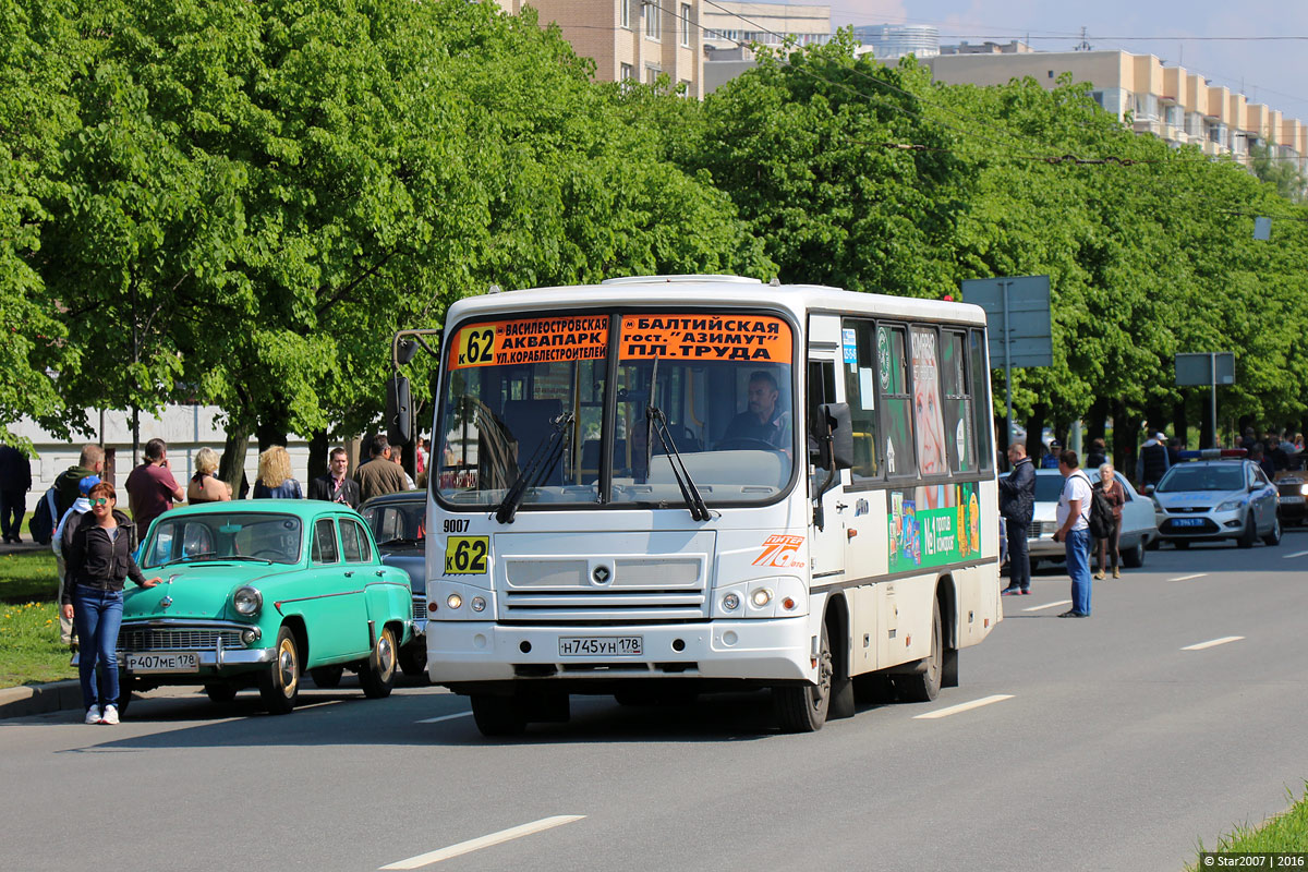 Санкт-Петербург, ПАЗ-320402-05 № 9007