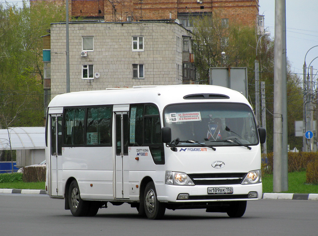 Нижегородская область, Hyundai County Kuzbass № Н 189 ВК 152