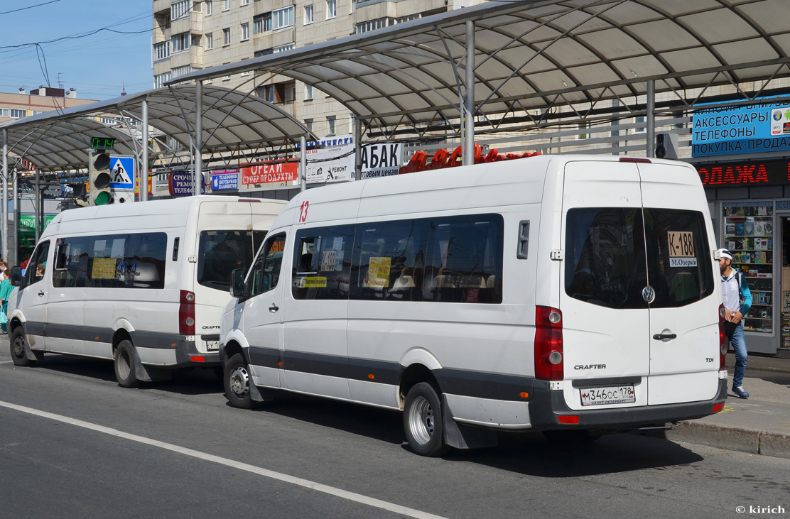 Санкт-Петербург, БТД-2219 (Volkswagen Crafter) № М 346 ОС 178