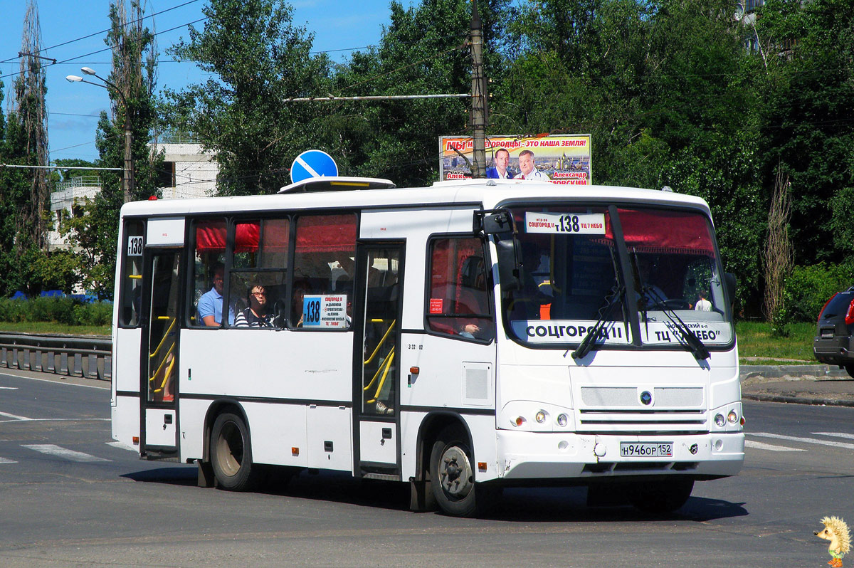 Нижегородская область, ПАЗ-320402-05 № Н 946 ОР 152