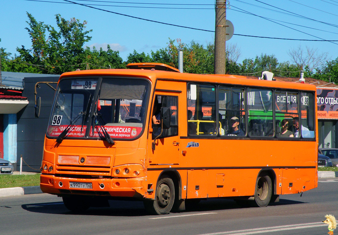 Нижегородская область, ПАЗ-320402-05 № К 990 ТУ 152