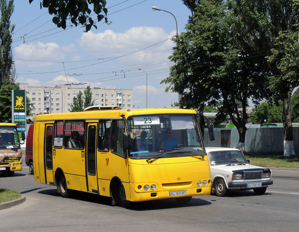 Волынская область, Богдан А092 (Y99-C39) № AC 1631 BT