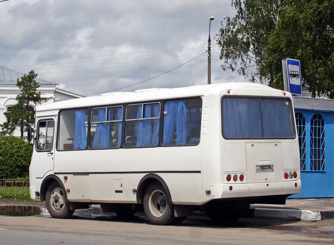 Nizhegorodskaya region, PAZ-32053 Nr. Н 138 ХУ 152
