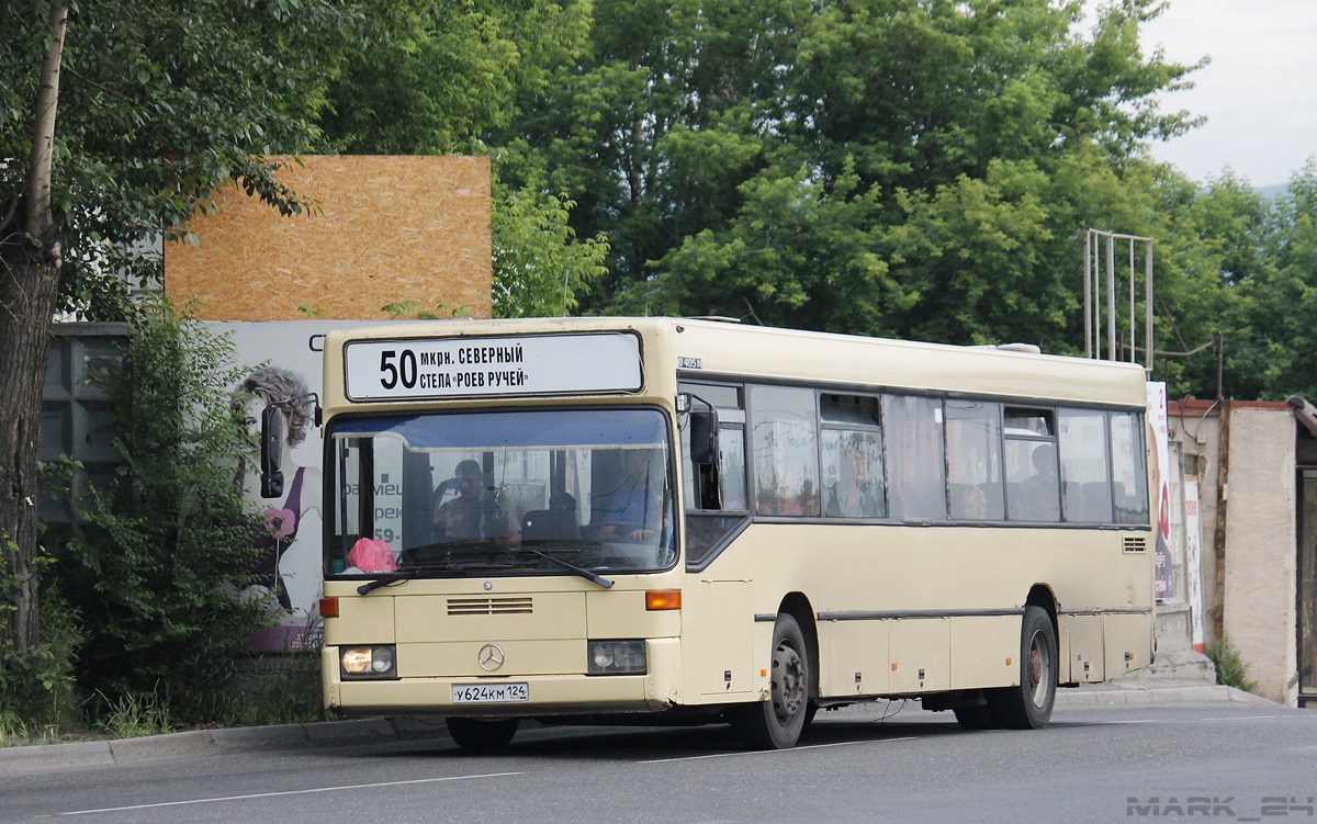 Kraj Krasnojarski, Mercedes-Benz O405N Nr У 624 КМ 124