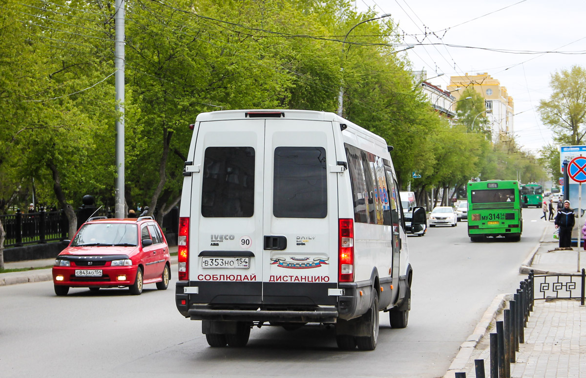 Новосибирская область, Нижегородец-2227UT (IVECO Daily) № В 353 НО 154