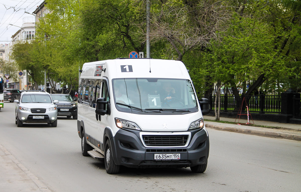 Новасібірская вобласць, Автодом-22080* (Peugeot Boxer) № Е 635 МТ 154