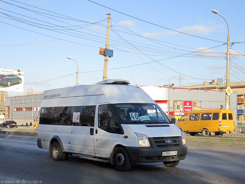 Волгоградская область, Нижегородец-222700  (Ford Transit) № С 798 ОА 34