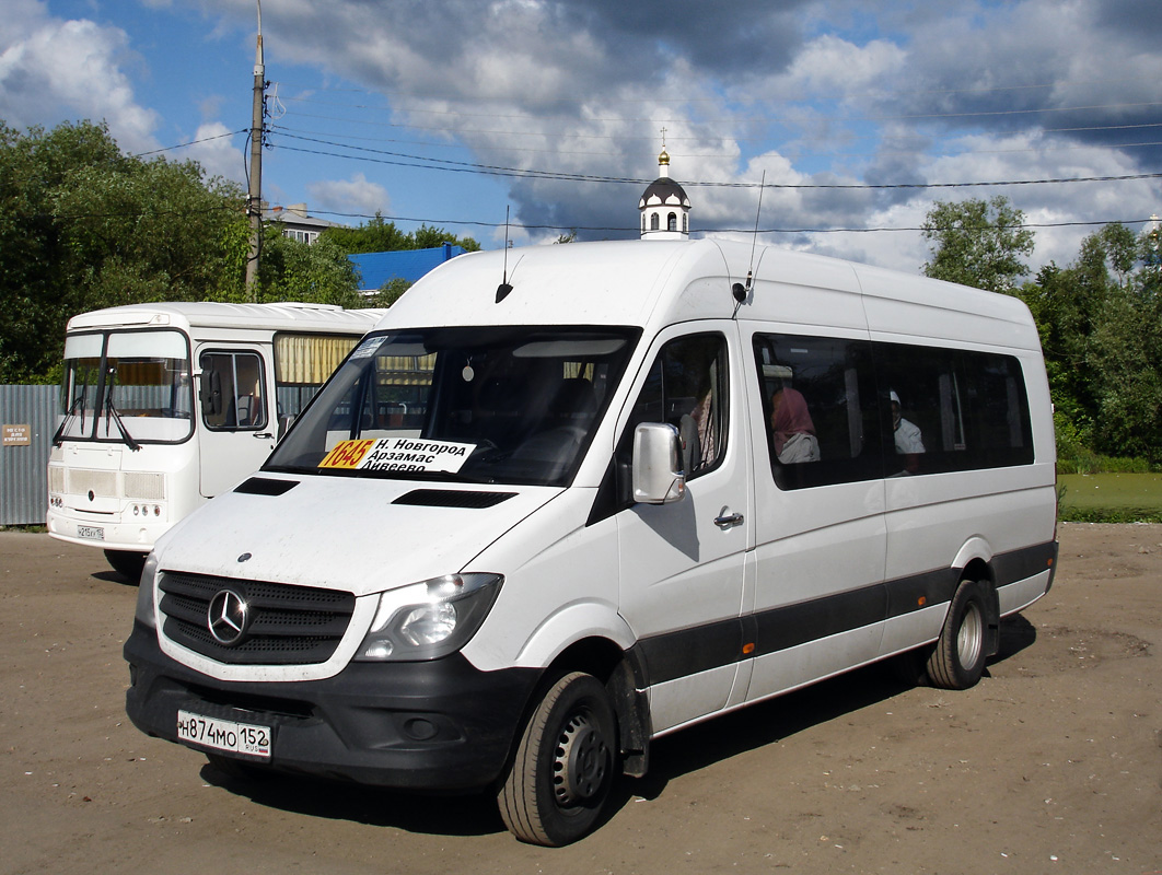 Нижегородская область, Луидор-223690 (MB Sprinter) № Н 874 МО 152