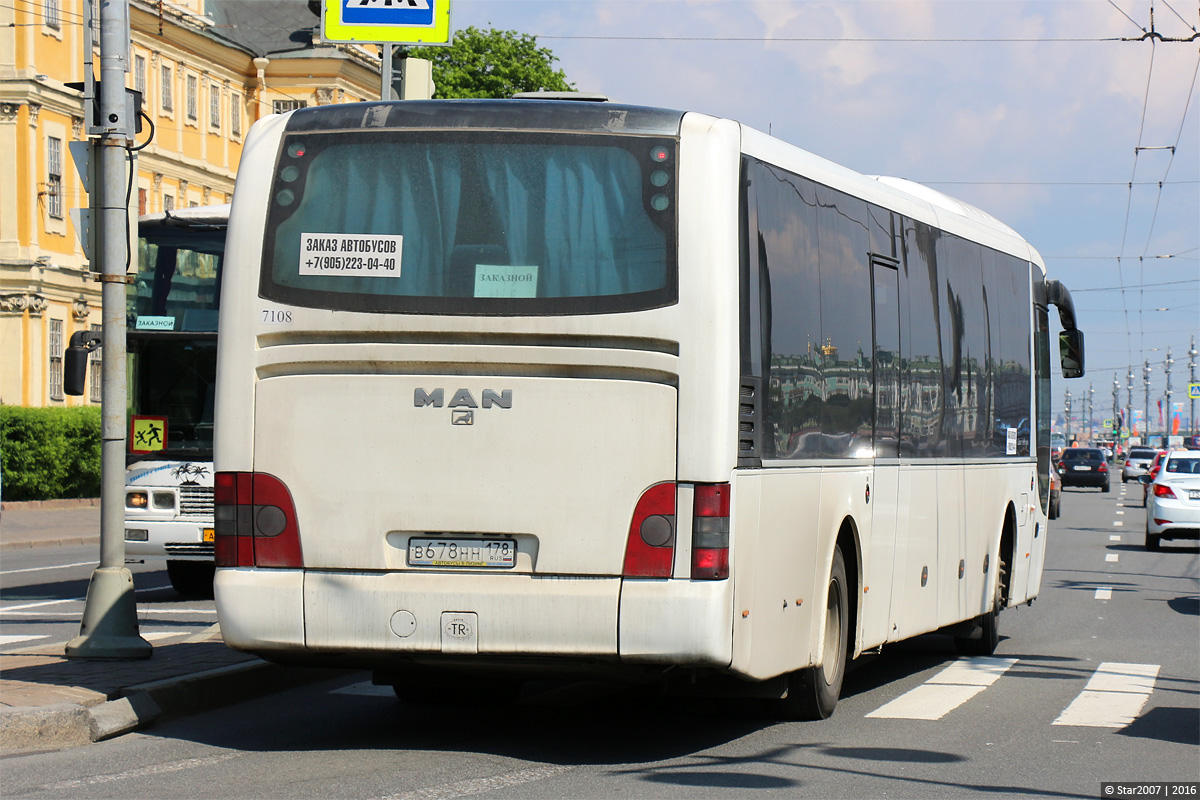 Санкт-Петербург, MAN R14 Lion's Regio C ÜL314 C № 7108