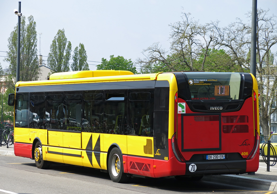 Γαλλία, IVECO Urbanway 12M # 406