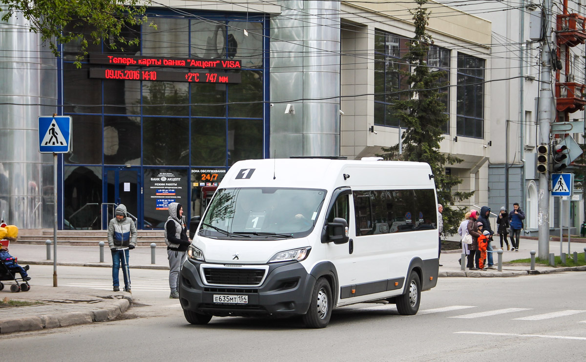 Новосибирская область, Автодом-22080* (Peugeot Boxer) № Е 635 МТ 154