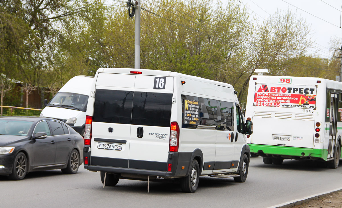 Новосибирская область, Нижегородец-FST613 (FIAT Ducato) № Е 197 ВН 154