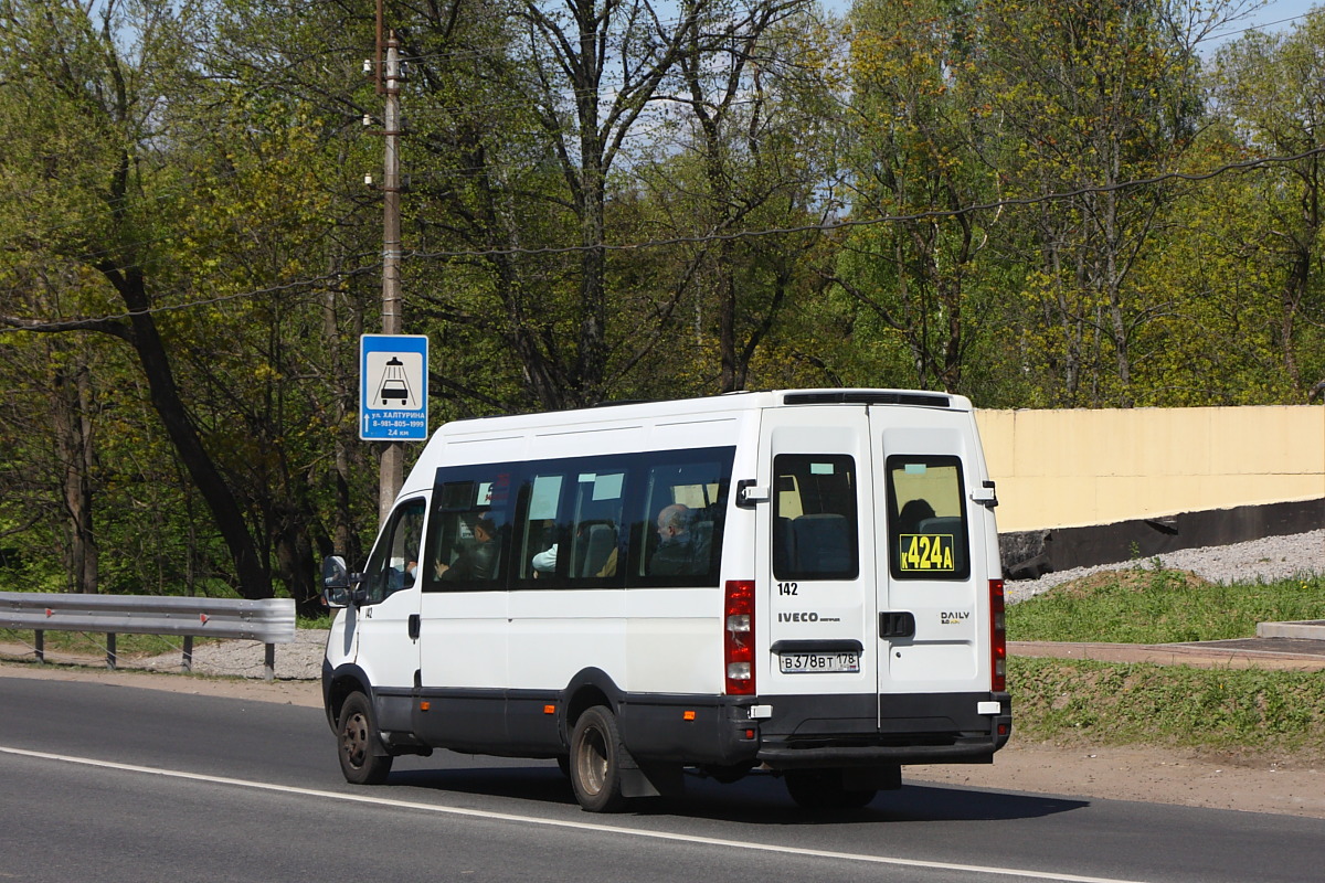 Санкт-Петербург, Нижегородец-2227UU (IVECO Daily) № 142