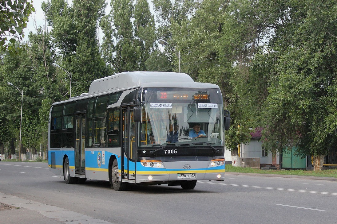 Алматы, Guilin Daewoo GDW6126CNG (СемАЗ) № 7005